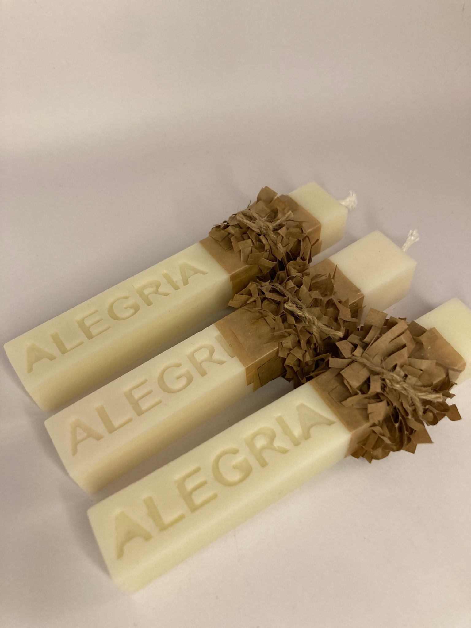 Vela Palavras ALEGRIA 70g