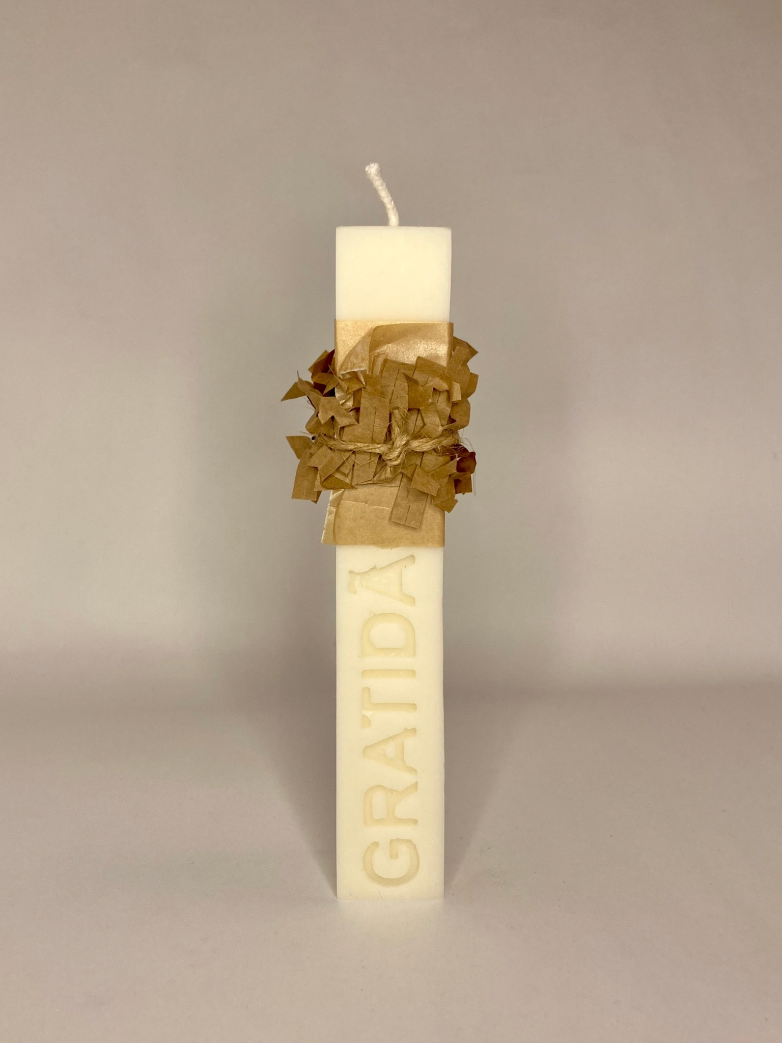 Vela Palavras GRATIDÃO 70g