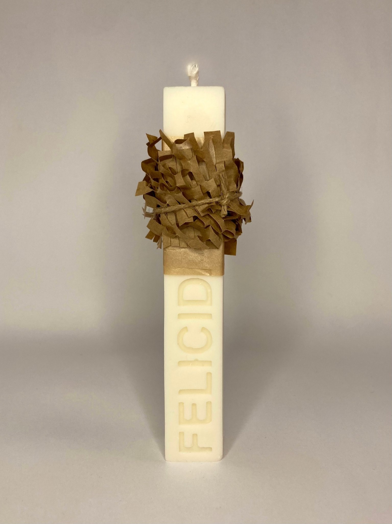 Vela Palavras FELICIDADE 70g